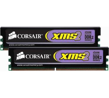 Produktbild Corsair XMS2-8500 4GB DDR2-1066 Kit (TWIN2X4096-8500C5)