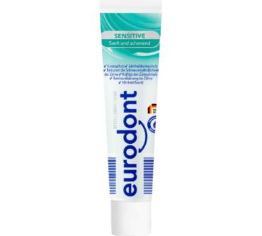 Produktbild Aldi Nord / eurodont Sensitive Spezialzahncreme sanft und schonend