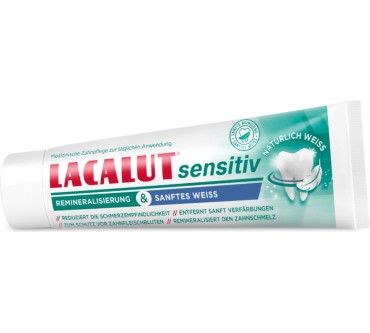 Produktbild Lacalut Sensitiv Remineralisierung und Sanftes Weiss