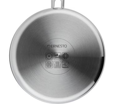 Produktbild Lidl / Ernesto Topfset Edelstahl mit Edelstahldeckel (10-teilig)