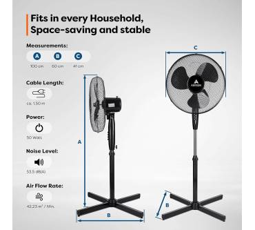 Produktbild Aerson Standventilator 40 cm