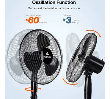 Produktbild Aerson Standventilator 40 cm