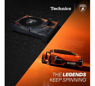 Produktbild Technics SL-1200M7B Special Edition Lamborghini