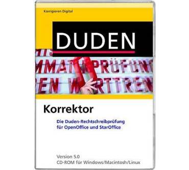 Produktbild Duden Verlag Duden Korrektor für OpenOffice und StarOffice 5.0