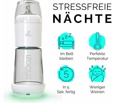 Produktbild Snoozi Nachtflasche mit Flaschenwärmer