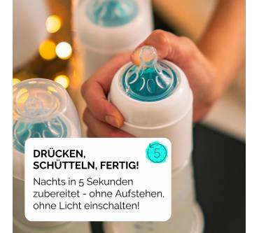 Produktbild Snoozi Nachtflasche mit Flaschenwärmer