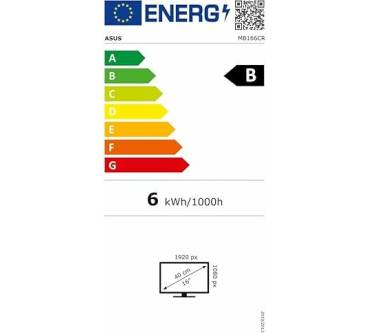 Produktbild Asus ZenScreen MB166CR