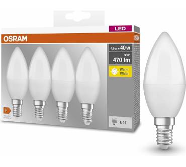 Produktbild Osram LED Base Classic B Lampe E14 Warmweiß