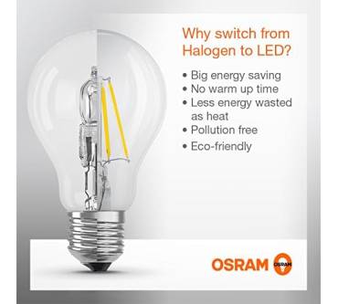 Produktbild Osram LED Base Classic P Lampe E14 Tropfenform Warmweiß