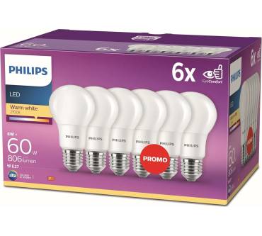 Produktbild Philips LED Classic E27 8 W Warmweiß