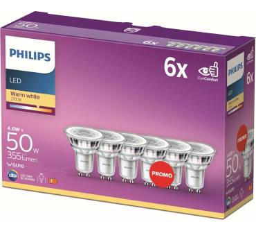 Produktbild Philips LED Classic GU10 4,6 W Warmweiß