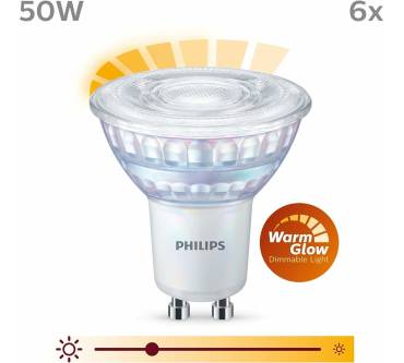 Produktbild Philips LED Classic GU10 3,8 W Warm Glow