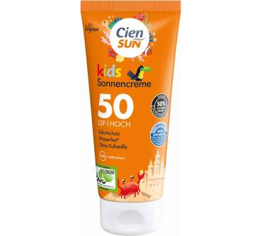 Produktbild Lidl / Cien Sun Kids Sonnencreme 50