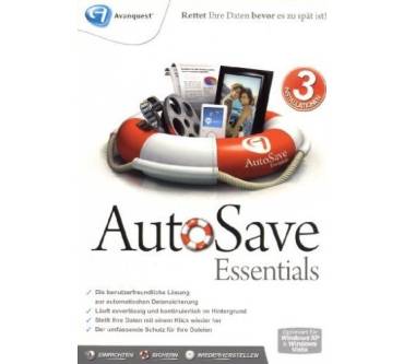 Produktbild Avanquest AutoSave Essentials