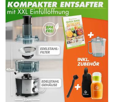 Produktbild Nutrilovers Quick-Juicer