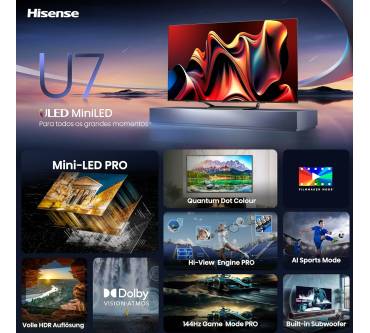 Produktbild Hisense 55U7NQ