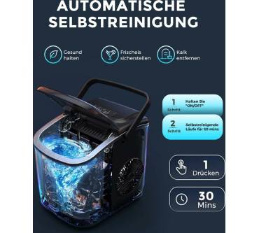 Produktbild ecozy Eiswürfelmaschine (‎IM-BS260C)