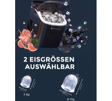 Produktbild ecozy Eiswürfelmaschine (‎IM-BS260C)