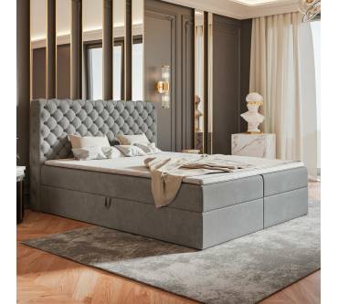 Produktbild Motivena Nero Chesterfield Boxspringbett