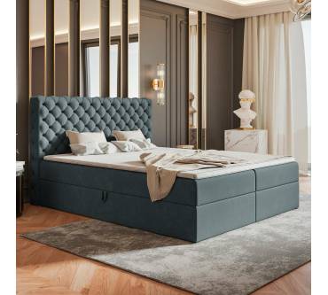 Produktbild Motivena Nero Chesterfield Boxspringbett