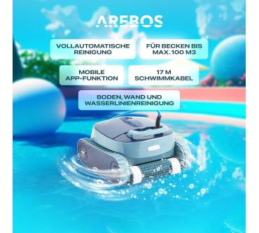 Produktbild Arebos Poolroboter mit App