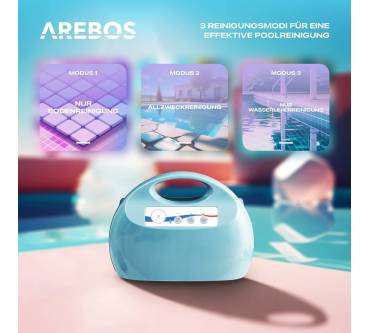 Produktbild Arebos Poolroboter mit App