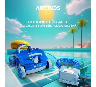 Produktbild Arebos Automatischer Poolroboter