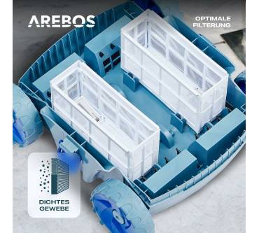 Produktbild Arebos Automatischer Poolroboter