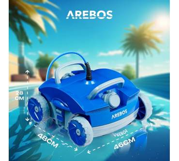 Produktbild Arebos Automatischer Poolroboter