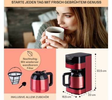 Produktbild Klarstein Arabica Kaffeemaschine