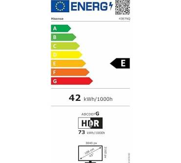 Produktbild Hisense 43E7NQ