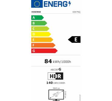 Produktbild Hisense 65E7NQ