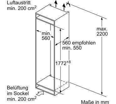 Produktbild Bosch Serie 2 KIV86NSE0