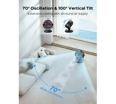 Produktbild Acoolir Tischventilator