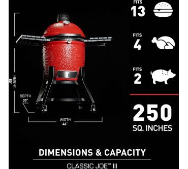 Produktbild Kamado Joe Classic Joe Serie III (freistehend)