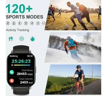 Produktbild Fitonus Smartwatch und Fitnessuhr