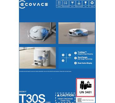 Produktbild Ecovacs Deebot T30S Combo