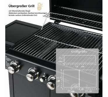 Produktbild TLSUNNY 4+1 Brenner Gasgrill