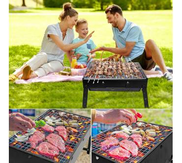 Produktbild iHomara Faltbarer BBQ-Grill