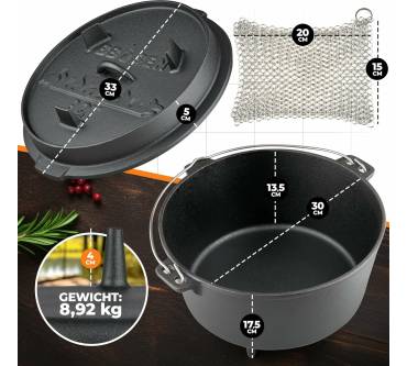 Produktbild BBQ Ben Dutch Oven Set 9 Liter