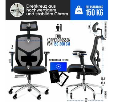 Produktbild Eliteseats Bürostuhl Ergonomisch