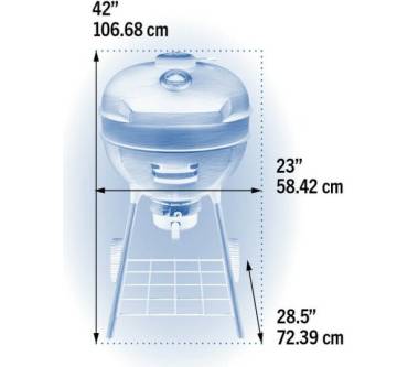 Produktbild Napoleon Pro22 Holzkohle-Kugelgrill