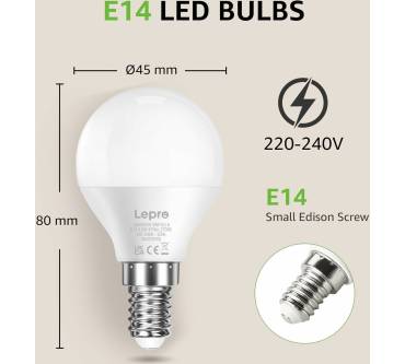 Produktbild Lepro E14 LED Glühbirne 4,9 W