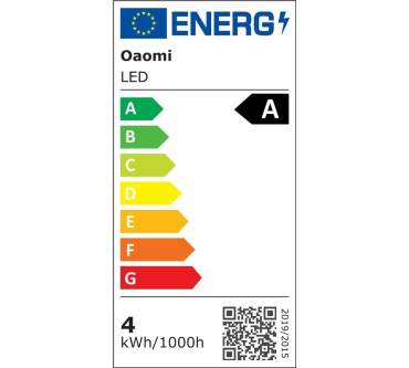 Produktbild Oaomi GU10 LED Lampe Warmweiß 2700K 5W