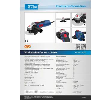 Produktbild Güde WS 125-900