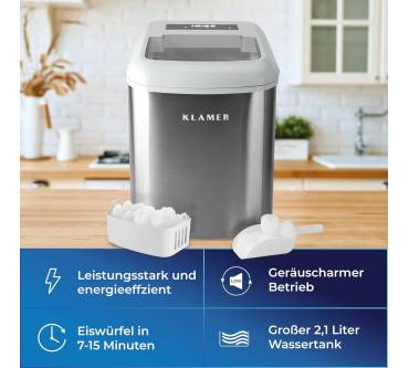 Produktbild Klamer Eiswürfelmaschine 120