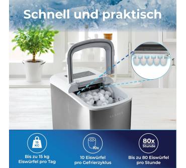 Produktbild Klamer Eiswürfelmaschine 120