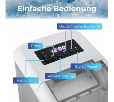 Produktbild Klamer Eiswürfelmaschine 120