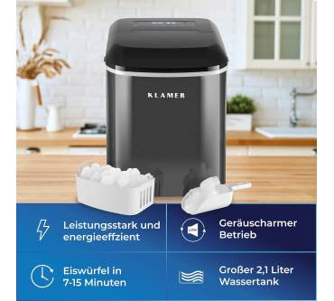 Produktbild Klamer Eiswürfelmaschine 120