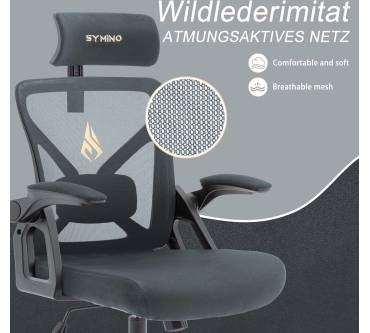 Produktbild Symino Faux Fur+ Mesh Office Chair